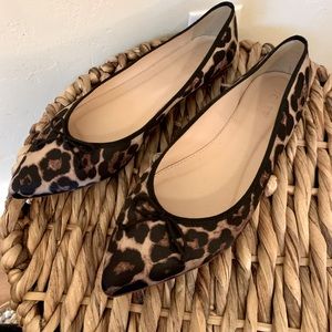 J Crew sz 9.5 flats, pointed toe